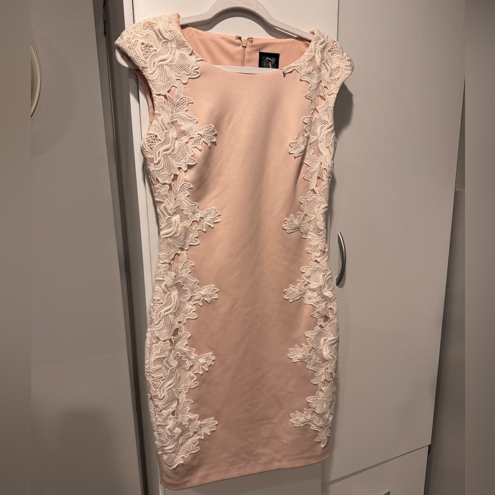 JAX Lace Detail Bodycon Dress